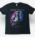 Тениска Lenny Kravitz Blue Electric Light Tour