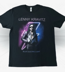 Тениска Lenny Kravitz Blue Electric Light Tour