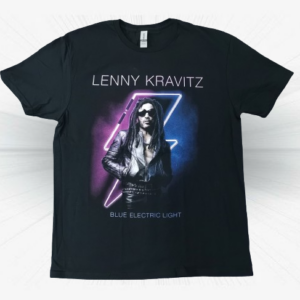 Тениска Lenny Kravitz Blue Electric Light Tour