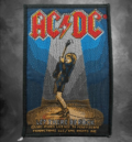 Оригинална бродирана рок нашивка AC/DC – Let There Be Rock с Ангъс Йънг
