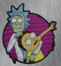 Rick and Morty голям 3D водоустойчив стикер