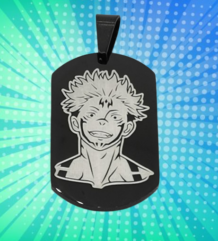 Мъжки медальон на аниме героят Jujutsu Kaisen
