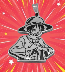 Мъжки медальон на Luffy от One Piece