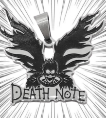 Аниме медальон на Death Note с Ryuk
