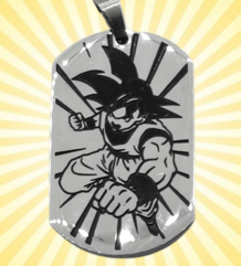 Аниме медальон плочка Dragon Ball