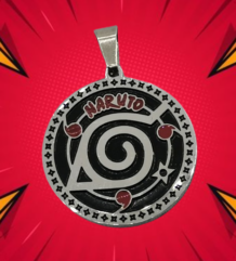 Аниме медальон с Naruto Листата на Коноха