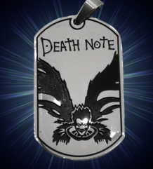 Death Note медальон на главният герой Ryuk