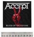 метъл нашивка Accept – Blood of the Nations