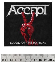 метъл нашивка Accept – Blood of the Nations