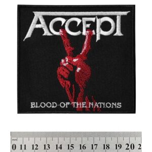 метъл нашивка Accept – Blood of the Nations
