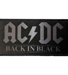 Оригинална нашивка на AC/DC - Back in Black