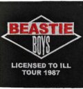 Квадратна нашивка Beastie Boys Licensed To Ill Tour 1987
