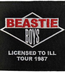 Квадратна нашивка Beastie Boys Licensed To Ill Tour 1987