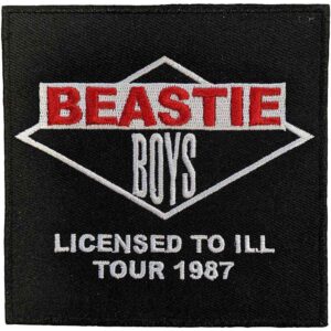 Квадратна нашивка Beastie Boys Licensed To Ill Tour 1987