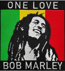 Официална нашивка на Bob Marley One Love дизайн