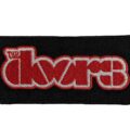 Бродирана рок нашивка The Doors Logo в червено и сиво