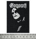 Малка бродирана метъл нашивка на Gorgoroth с лика на King ov Hell