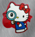 3D стикер на Hello Kitty топ качество
