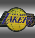 Los Angeles Lakers 3D здрав стикер