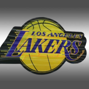 Los Angeles Lakers 3D здрав стикер