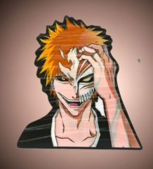 Ichigo Kurosaki - Bleach 3D стикер водоустойчив