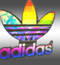 Adidas качествен водоустойчив 3D стикер