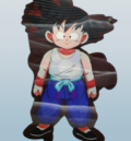 Качествен аниме стикер на Dragon Ball