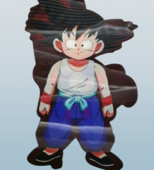 Качествен аниме стикер на Dragon Ball