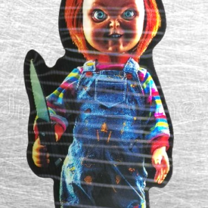 Страшен стикер на Chucky топ качество