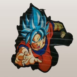 Super Saiyan Blue Dragon Ball голям стикер 3D