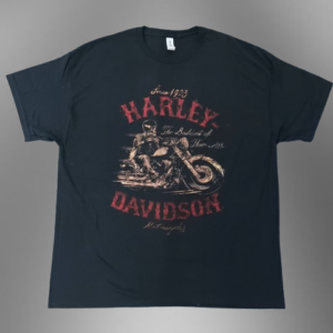 Изчистена тениска на Harley Davidson