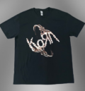 Тениска на Korn със скелет ръце топ качество