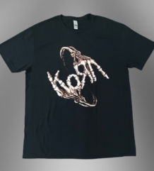 Тениска на Korn със скелет ръце топ качество