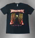 Висококачествена тениска на Megadeth Thirteen