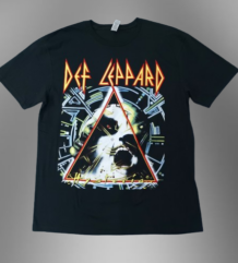 Def Leppard тениска от албума Hysteria