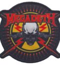 Оригинална нашивка Megadeth Bullets с Вик Ратълхед