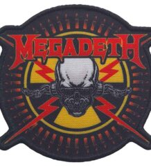 Оригинална нашивка Megadeth Bullets с Вик Ратълхед