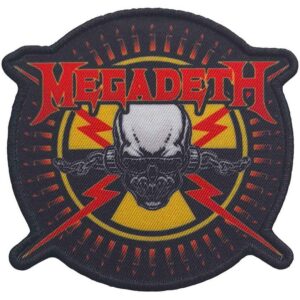Оригинална нашивка Megadeth Bullets с Вик Ратълхед