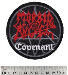 Метъл нашивка Morbid Angel Covenant кръгла бродирана