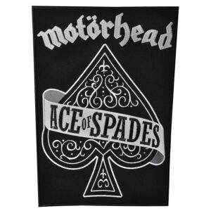 Голяма везана нашивка за яке Motorhead Ace of Spades за гръб