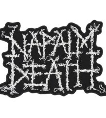 Голяма везана метъл нашивка Napalm Death с лого за гръб