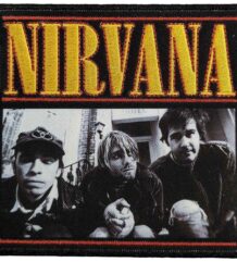 нашивка за рок елек на Nirvana