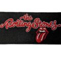 Бродирана рок нашивка Rolling Stones Script Logo с език