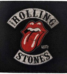 Квадратна рок нашивка Rolling Stones Tongue 1978 с логото на езика