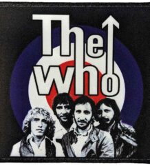 Рок нашивка The Who Logo с мишена и бандата