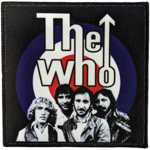 Рок нашивка The Who Logo с мишена и бандата
