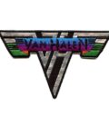 Метъл нашивка Van Halen Logo с крилато лого и цветни елементи