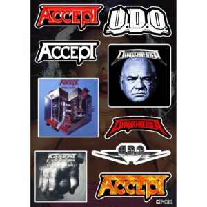Стикери за GSM, кола на Accept и U.D.O.