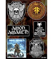 Пакет стикери за телефон на Amon Amarth