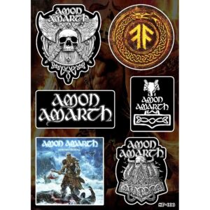 Пакет стикери за телефон на Amon Amarth